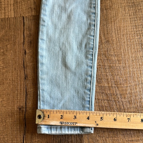 Pacsun Perfect Fit Distressed Mid Rise Skinny super stretch Jean Jeggings sz. 24 - Picture 9 of 11